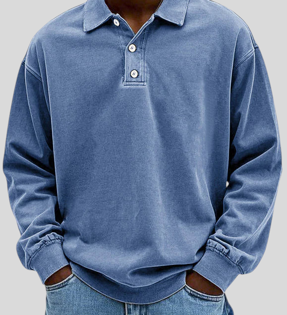 Petar - Camicia Vintage a Maniche Lunghe