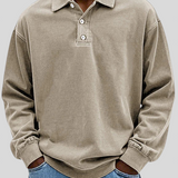 Petar - Camicia Vintage a Maniche Lunghe