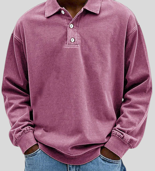 Petar - Camicia Vintage a Maniche Lunghe