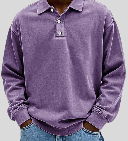 Petar - Camicia Vintage a Maniche Lunghe
