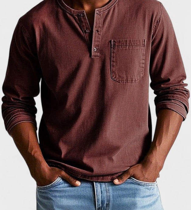 Sebastian - Camicia vintage a maniche lunghe