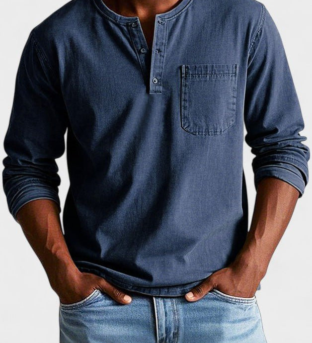 Sebastian - Camicia vintage a maniche lunghe