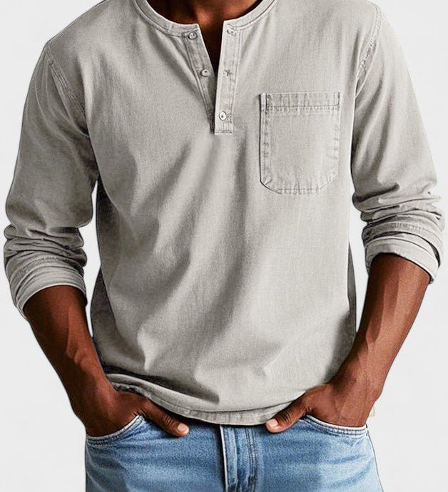 Sebastian - Camicia vintage a maniche lunghe