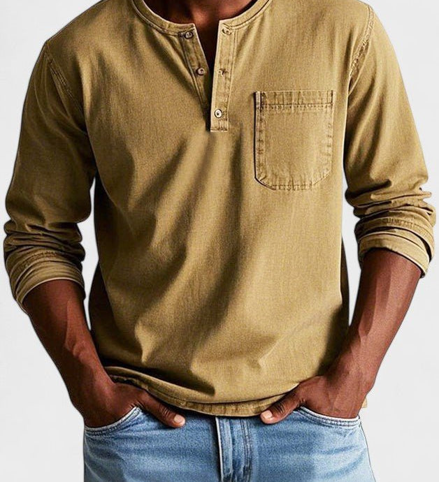 Sebastian - Camicia vintage a maniche lunghe