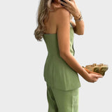 Milica - Set top e pantaloni da donna