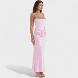 Ljubomira – Abito corsetto in satin