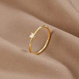 Amore - Anello di Cristallo a Cuore