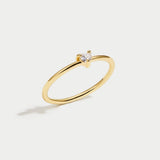 Amore - Anello di Cristallo a Cuore