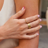 Amore - Anello di Cristallo a Cuore