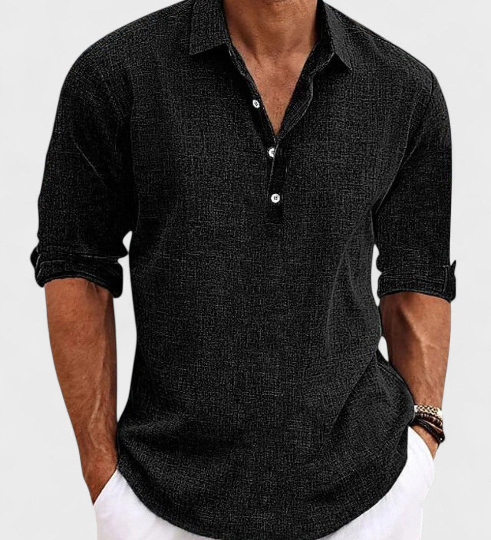 Tage - Camicia classica in cotone