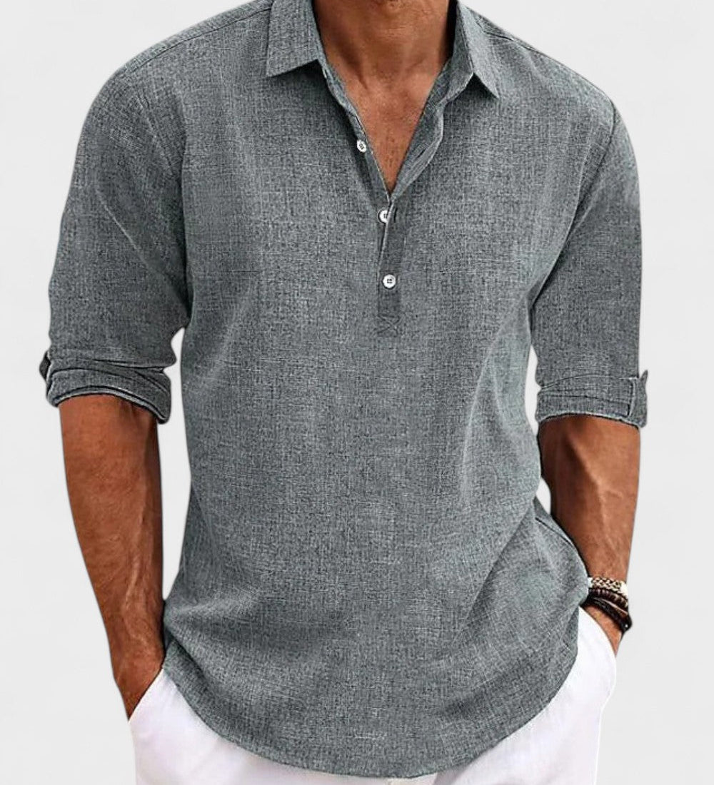 Tage - Camicia classica in cotone
