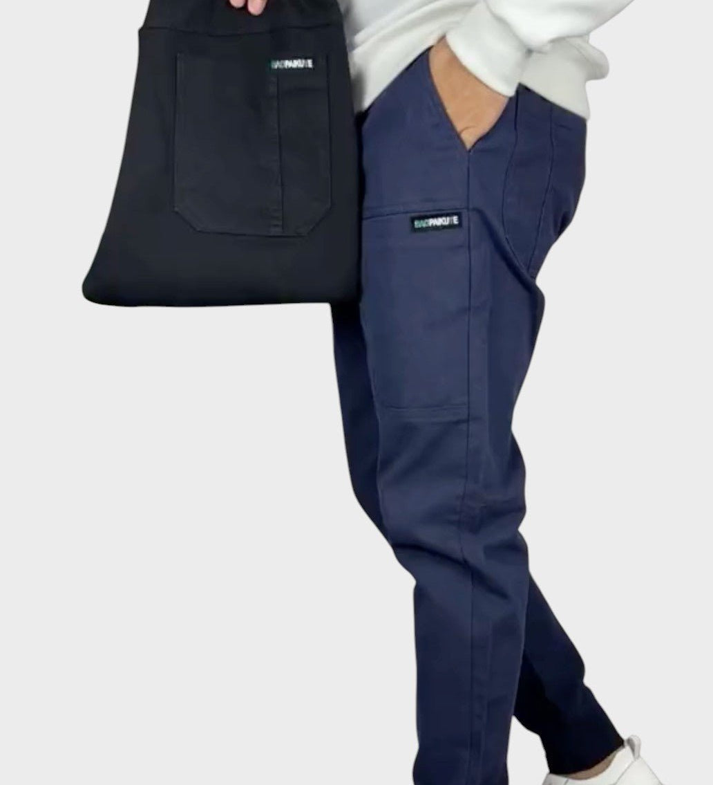 Thomas - Pantaloni cargo elasticizzati