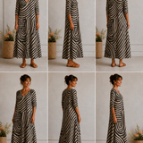 Grace – Abito elegante con motivo
