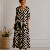 Grace – Abito elegante con motivo