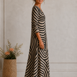 Grace – Abito elegante con motivo