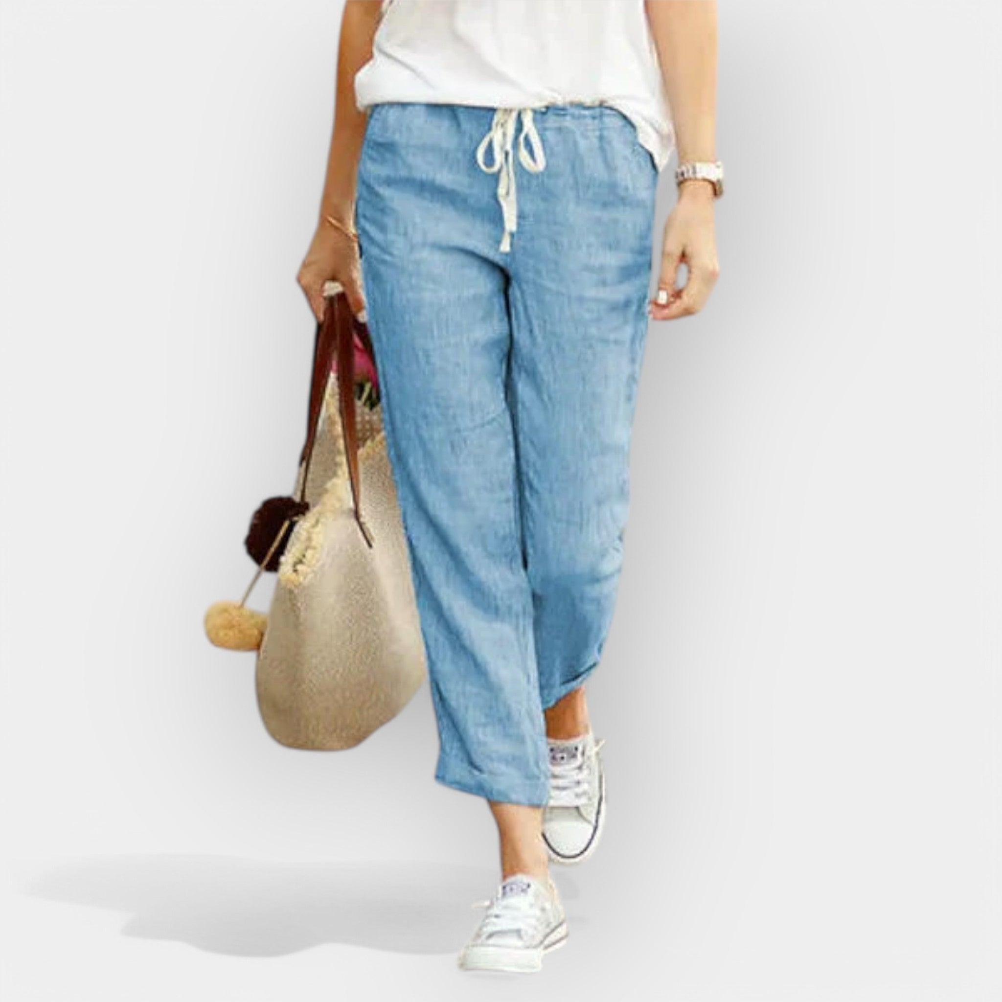Celina - Pantaloni in cotone