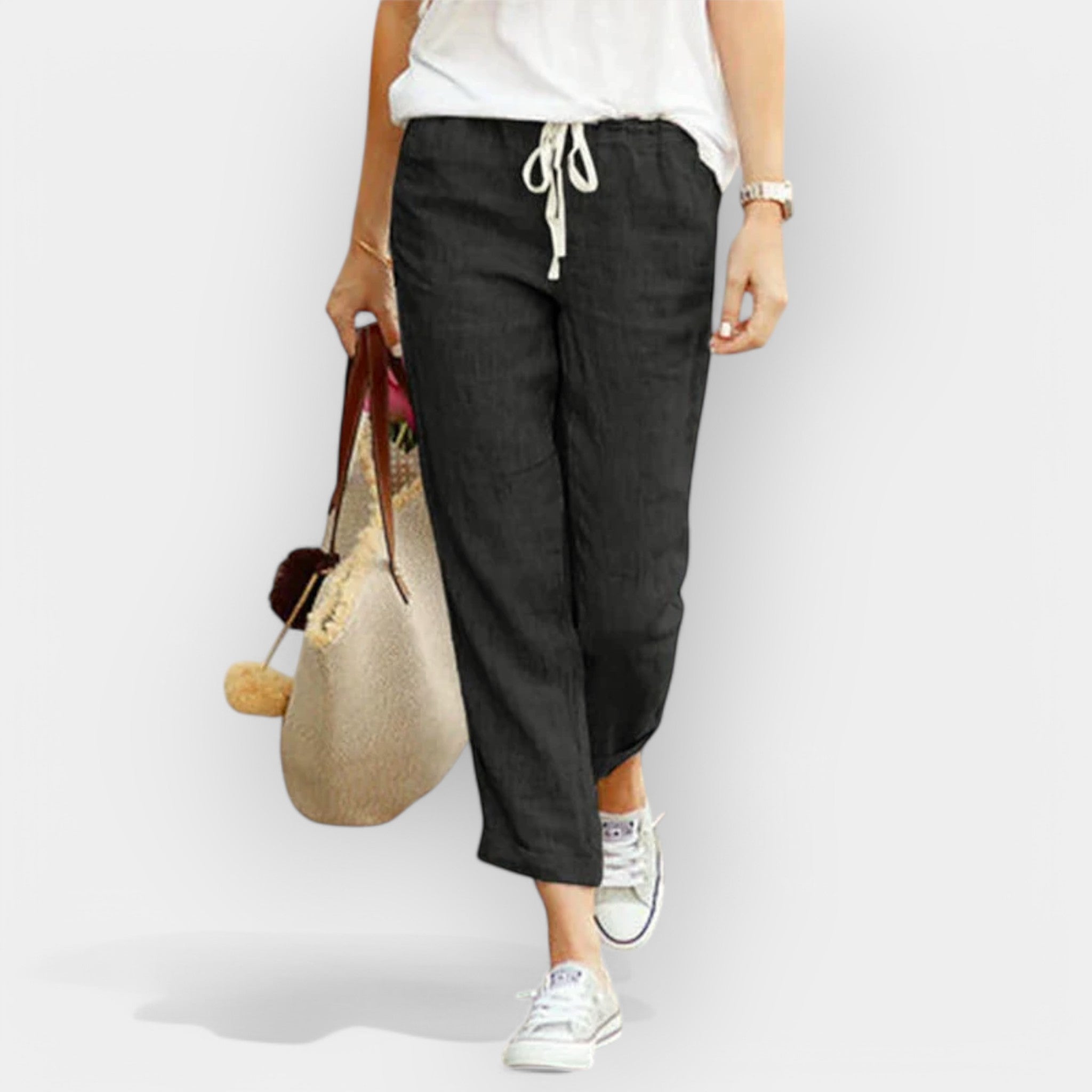 Celina - Pantaloni in cotone