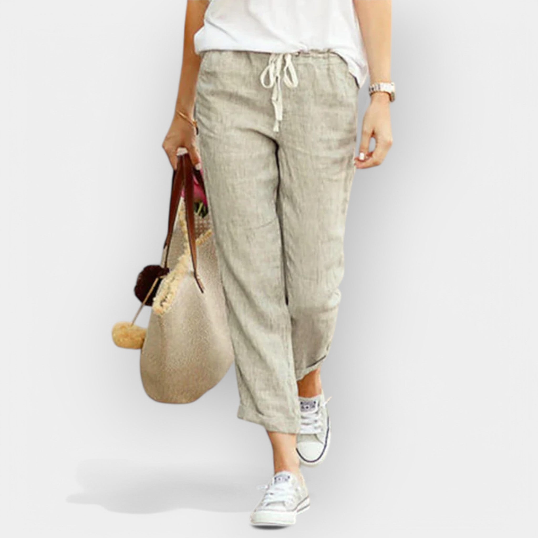 Celina - Pantaloni in cotone